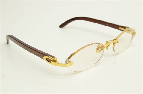 cheap cartier rimless glasses|cartier rectangular rimless glasses.